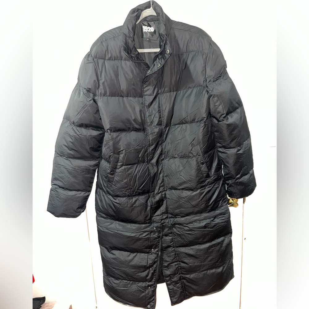 1920 Convertible Men’s Puffer in BLACK